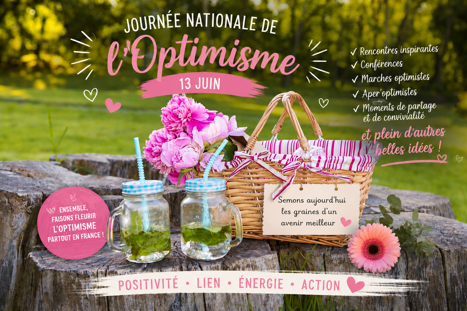 Journée nationale de l’optimisme 2026 journée nationale de l'optimisme organisée par la ligue des optimistes de fre'éance